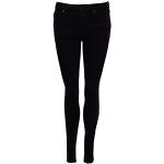 Schwarze Superdry Skinny Jeans aus Denim für Damen Weite 27 
