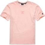 Pinke Superdry T-Shirts für Damen Größe XXS 
