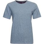 Blaue Vintage Superdry LA Bio T-Shirts für Damen Größe XL 