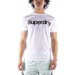 Weiße Superdry T-Shirts für Herren Größe XL 
