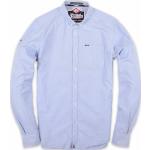 Blaue Superdry London Button Down Kragen Hemden mit Button-Down-Kragen für Herren Größe S 