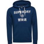 Blaue Superdry Herrensweatshirts Größe M 