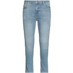 Reduzierte Blaue Unifarbene Superdry Slim Fit Jeans mit Reißverschluss aus Baumwolle für Herren Weite 28, Länge 32 