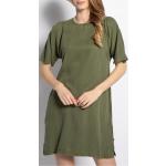 Reduzierte Grüne Unifarbene Superdry Shirtkleider aus Lyocell für Damen Größe XL für den für den Frühling 