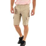Graue Vintage Superdry Cargo-Shorts für Herren für den für den Sommer 
