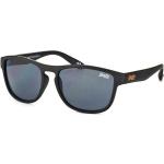 Schwarze Superdry Rockstar Quadratische Sonnenbrillen mit Sehstärke aus Kunststoff für Herren 