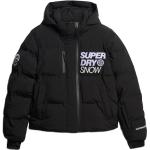 Superdry - Skijacke - Ski Boxy Puffer Jacket Black für Damen - Größe XS - schwarz