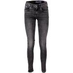 Anthrazitfarbene Superdry Slim Fit Jeans aus Baumwolle enganliegend für Herren Größe XXL Weite 25, Länge 30 