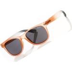 Superdry Sonnenbrille aus Kunststoff in Orange/Grau