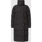 Schwarze Gesteppte Superdry Stehkragen Damensteppmäntel & Damenpuffercoats aus Polyester Größe XS für den für den Herbst 