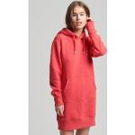 Reduzierte Rote Bestickte Vintage Superdry Sweatkleider für Damen Größe XS 