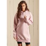 Pinke Vintage Superdry Sweatkleider für Damen Größe XS 