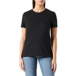 Reduzierte Schwarze Casual Superdry Orange Label Bio T-Shirts für Damen Größe XS 