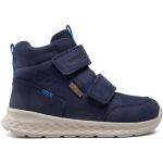 Blaue Superfit Breeze High Top Sneaker & Sneaker Boots aus Nubukleder leicht für Kinder Größe 20 