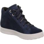Blaue High Top Sneaker & Sneaker Boots mit Schnürsenkel für Kinder Größe 28 
