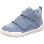 Blaue Superfit Superfree High Top Sneaker & Sneaker Boots aus Leder für Babys Größe 20 