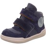 Blaue Superfit Superfree High Top Sneaker & Sneaker Boots aus Veloursleder für Kinder Größe 23 