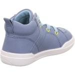 Hellblaue Superfit Superfree High Top Sneaker & Sneaker Boots mit Schnürsenkel aus Leder für Kinder Größe 24 
