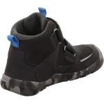 Schwarze Superfit Trace High Top Sneaker & Sneaker Boots aus Fleece für Kinder Größe 35 
