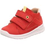 Rote Superfit Breeze Low Sneaker aus Nubukleder leicht für Kinder 
