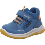 Blaue Low Sneaker mit Klettverschluss leicht für Babys Größe 24 für den für den Sommer 