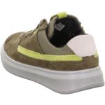 Hellgrüne Superfit Cosmo Low Sneaker aus Veloursleder für Kinder Größe 31 