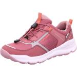 Pinke Superfit Low Sneaker aus Textil mit Reflektoren für Kinder Größe 37 