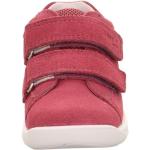 Pinke Low Sneaker aus Veloursleder leicht für Mädchen Größe 21 für den für den Sommer 