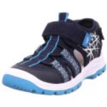 Blaue Superfit Outdoor-Sandalen mit Klettverschluss aus Textil leicht für Kinder Größe 28 für den für den Sommer 