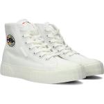 Reduzierte Weiße SUPERGA High Top Sneaker & Sneaker Boots aus Canvas für Damen Größe 42 