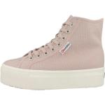 Pinke SUPERGA High Top Sneaker & Sneaker Boots für Herren 