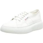 Reduzierte Weiße SUPERGA Low Sneaker für Damen Größe 41 