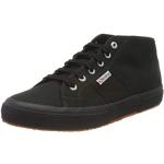 Reduzierte Schwarze SUPERGA 2754 Cotu High Top Sneaker & Sneaker Boots aus Canvas für Herren Größe 38 