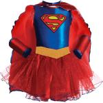 Dunkelblaue Supergirl Superheld-Kostüme aus Tüll für Kinder 