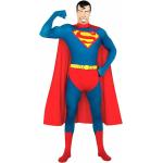 Bunte Superman Ganzkörperkostüme Größe L 