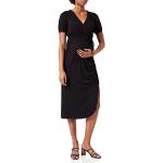 Supermom Damen Dress Nursing Short Sleeve Black Kleid, Black-P090, M