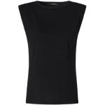 Reduzierte Schwarze Supermom Umstands-T-Shirts mit Schulterpolstern aus Baumwolle maschinenwaschbar für Damen Größe S 