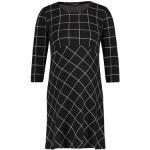 Reduzierte Schwarze Karo Supermom Umstandskleider mit Nieten aus Polyester maschinenwaschbar für Damen Größe XL 