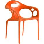 Stapelbarer Sessel Supernatural plastikmaterial orange - Moroso - Orange