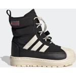 Schwarze adidas Superstar 360 High Top Sneaker & Sneaker Boots mit Schnürsenkel aus Textil Leicht für Kinder Größe 19 