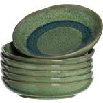 Reduzierte Grüne LEONARDO Runde Suppenteller aus Keramik 6-teilig 