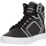 Schwarze SUPRA Footwear Skytop High Top Sneaker & Sneaker Boots für Herren Übergrößen 
