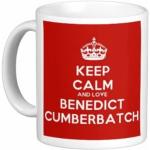Supreme Mugs Keep Calm and Love Benedict Cumberbatch – Lustiges Geschenk Tasse