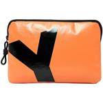 Reduzierte Orange Suri Frey Vegane Aktentaschen mit Reißverschluss aus Kunstleder mit Laptopfach für Damen 