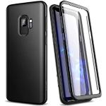 Schwarze Samsung Galaxy S9 Hüllen Art: Bumper Cases mit Bildern aus Silikon mit Schutzfolie 