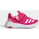 Pinke adidas Slip-on Sneaker ohne Verschluss in Normalweite aus Textil für Kinder Größe 33 