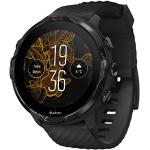 Schwarzes Suunto 7 Quadratisches Uhrenzubehör aus Metall mit GPS mit Gorilla-Glass-Uhrenglas für Herren zum Laufsport 