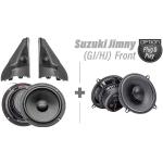 Suzuki Jimny GJ und HJ Lautsprecher Front + Heck + Dämmung | V2 | OPTION
