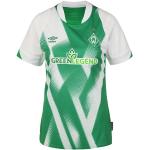 Grüne Atmungsaktive Umbro Werder Bremen Werder Bremen Trikots für Damen zum Fußballspielen - Heim 2022/23 