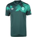 Dunkelgrüne Umbro Werder Bremen Sportartikel für Herren zum Fußballspielen 2022/23 